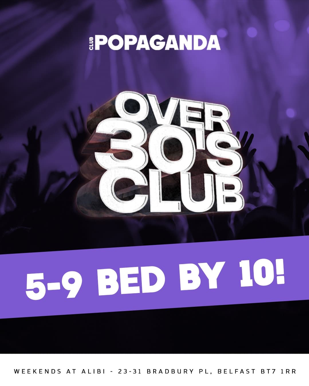 Over 30s Club banner